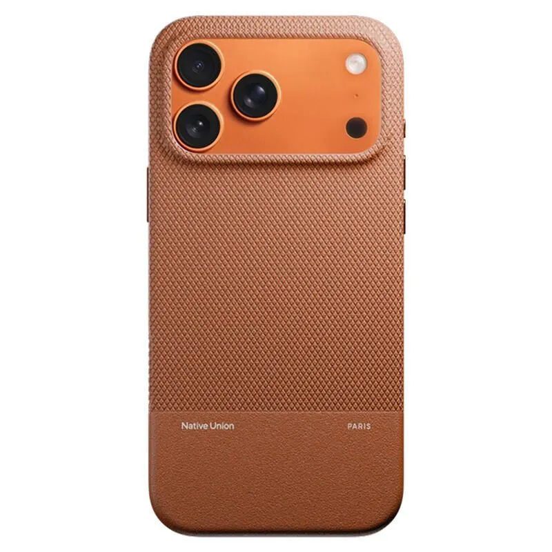 Чехол Native Union (RE)Classic Case для iPhone 18 Pro Max/17 Pro Max Коричневыйphoto0