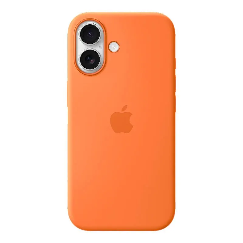 Силиконовый чехол для iPhone 17 (Orange) Оранжевыйphoto0