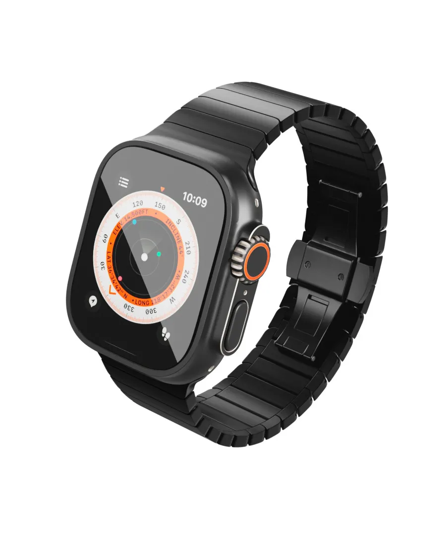 Ремешок VLP Titanium Band для Apple Watch 42/44/45/46/49, черныйphoto0