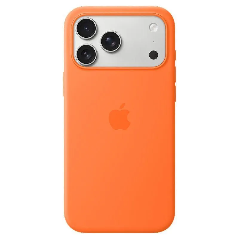 Силиконовый чехол для iPhone 17 Pro Max (Orange) Оранжевыйphoto1