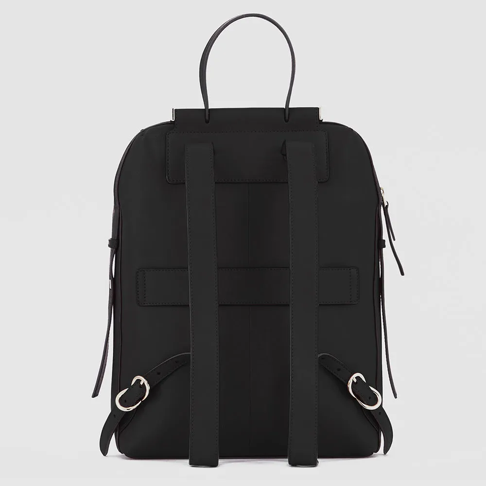 Женский кожаный рюкзак для ноутбука 14" Piquadro CA4576W92/N, чёрныйphoto2