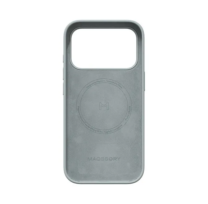 Чехол Magssory Silicone Case для iPhone 18 Pro, серыйphoto2