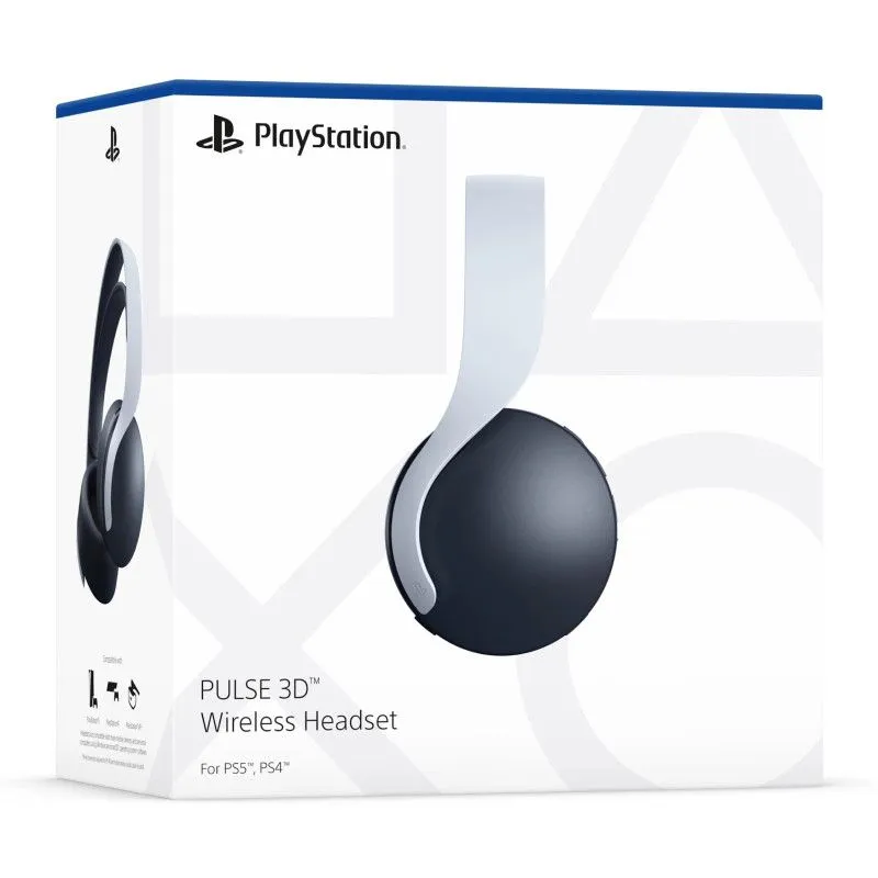 Беспроводная гарнитура Sony PULSE 3D Белого цветаphoto3