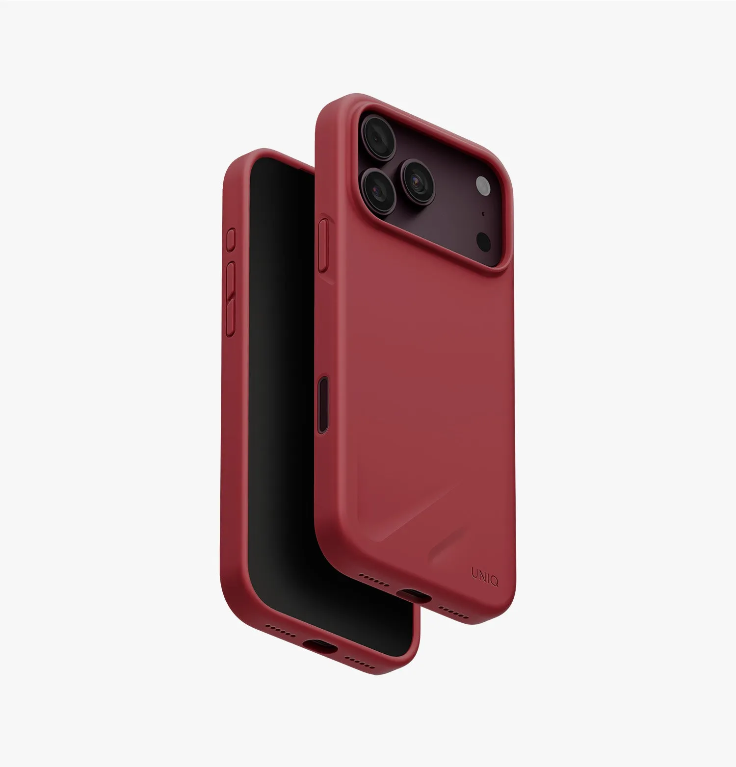 Чехол UNIQ Lino для iPhone 18 Pro Max, черный (Charcoal Grey)photo6