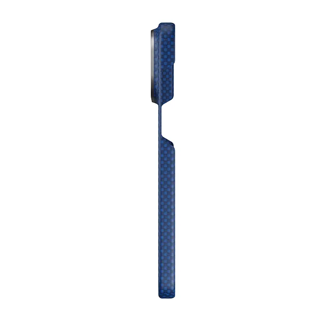 Чехол Magssory Aramid Frame Case для iPhone 18 Pro Max, пиксельный синийphoto2
