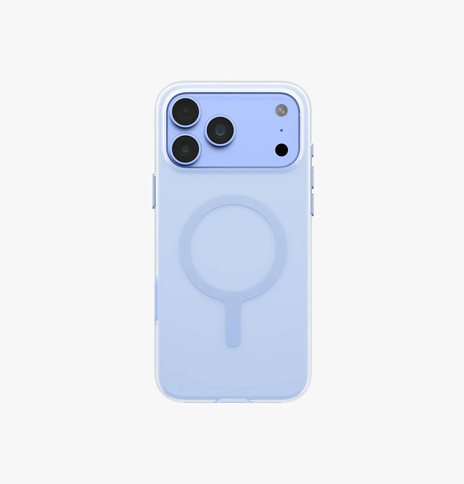 Чехол UNIQ Clario для iPhone 18 Pro Max, синий (cool blue)photo11