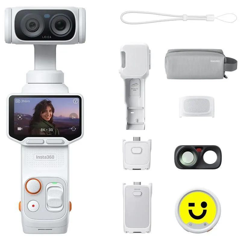 Экшн-камера Insta360 Luna Ultra Creator Combo Белыйphoto3