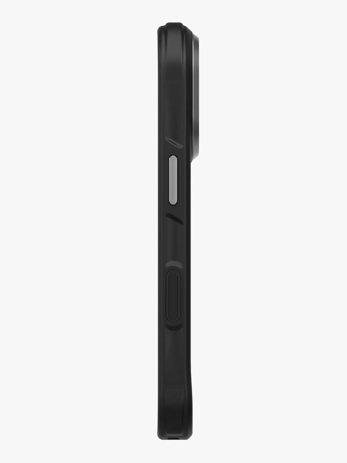 Чехол Uniq на iPhone 17 Pro, KEVA MagSafe, ударопрочный из кевлара, с алюминиевой защитой камеры, матовый под карбон, черныйphoto3