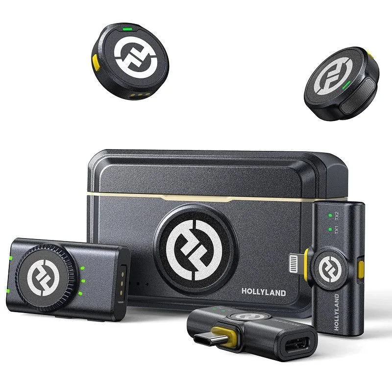 Беспроводной микрофон Hollyland Lark M2 Black Combophoto3