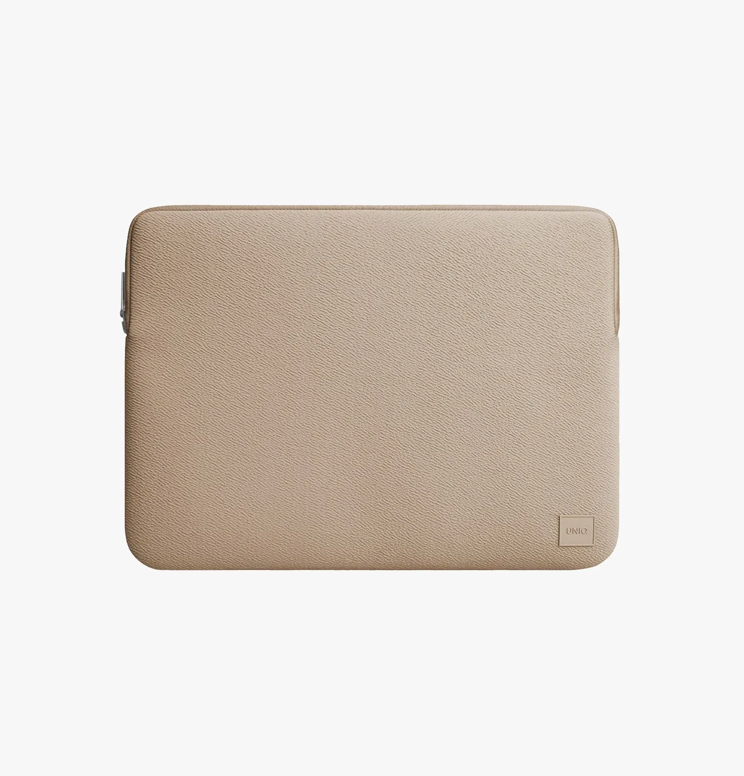 Чехол-конверт UNIQ Cyprus Textured Neoprene Water-Resistant для ноутбуков до 14", коричневый (Nude Brown)photo0
