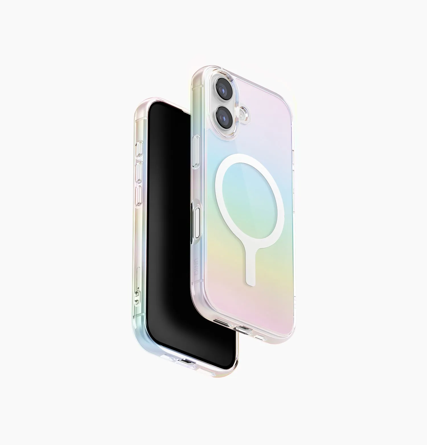 Чехол UNIQ Iridescia для iPhone 17, голографический (Holo Quartz)photo0