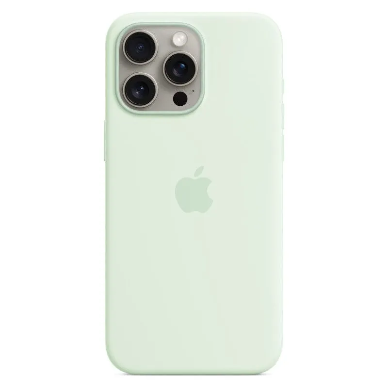 Силиконовый чехол MagSafe для iPhone 15 Pro Max Мятныйphoto1