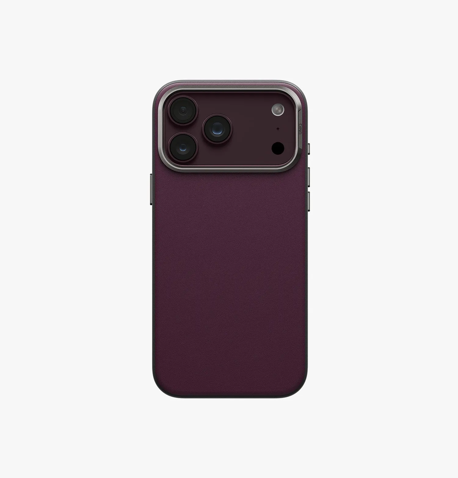Чехол UNIQ Lyden DS для iPhone 18 Pro Max, бордовый (deep maroon)photo1