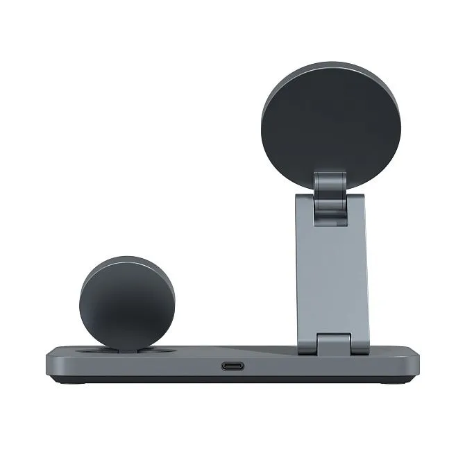Зарядная станция 3 в 1 Magssory Yoga для Apple Qi2 Midnightphoto5