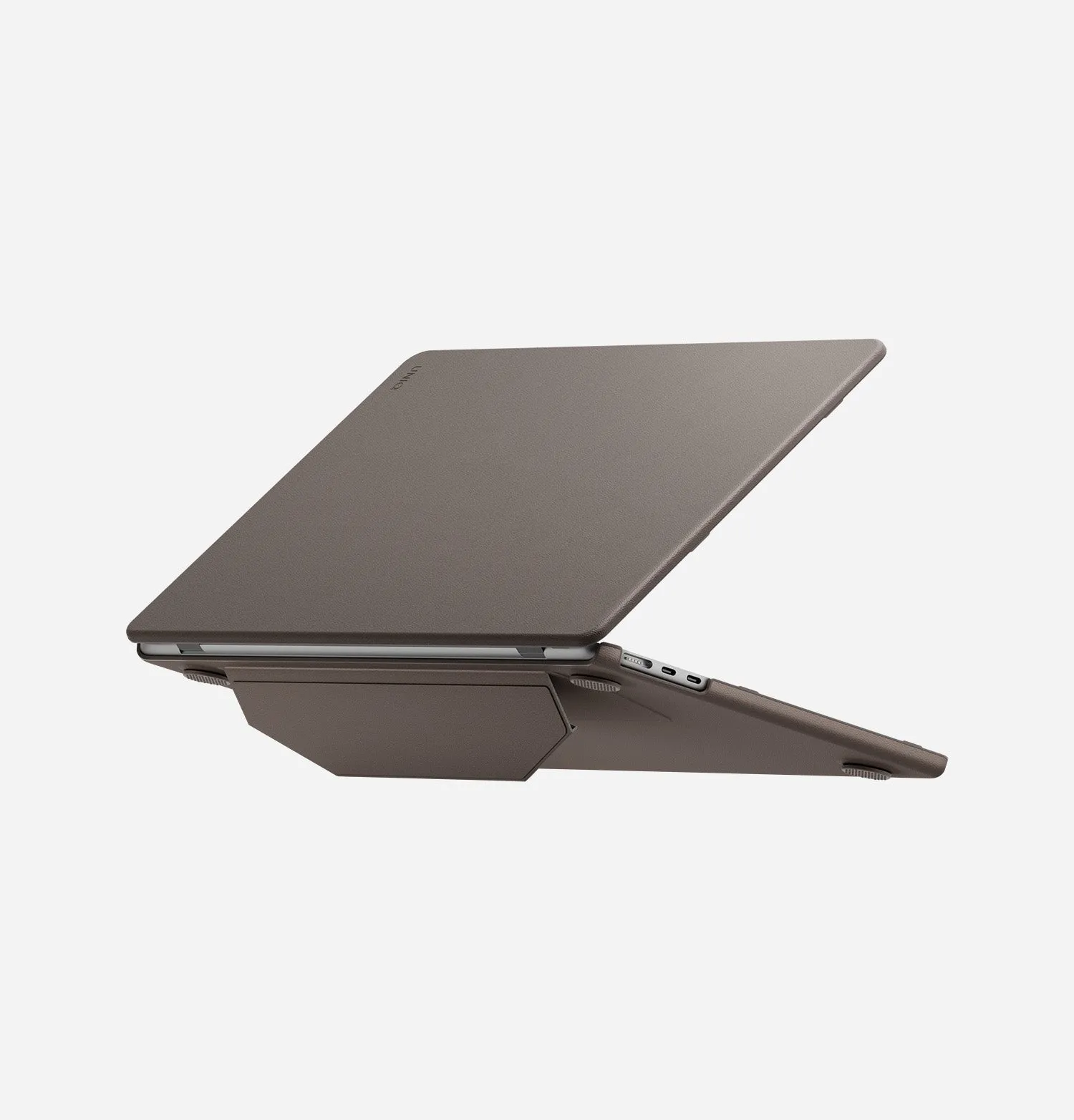 Чехол UNIQ Lyden Versa для MacBook Air 13" (M2-M5), черный (Dallas Black)photo1