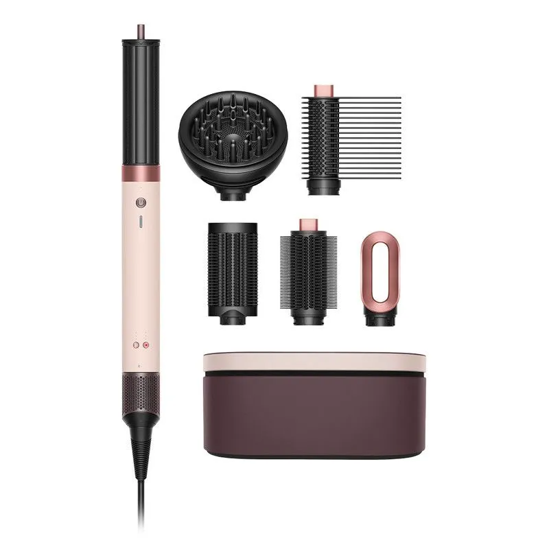 Стайлер Dyson Airwrap Coanda 2x HS09 для кудрявых волос (Curly+Coily) Розовый/Золотой (Ceramic Pink/Rose Gold)photo0