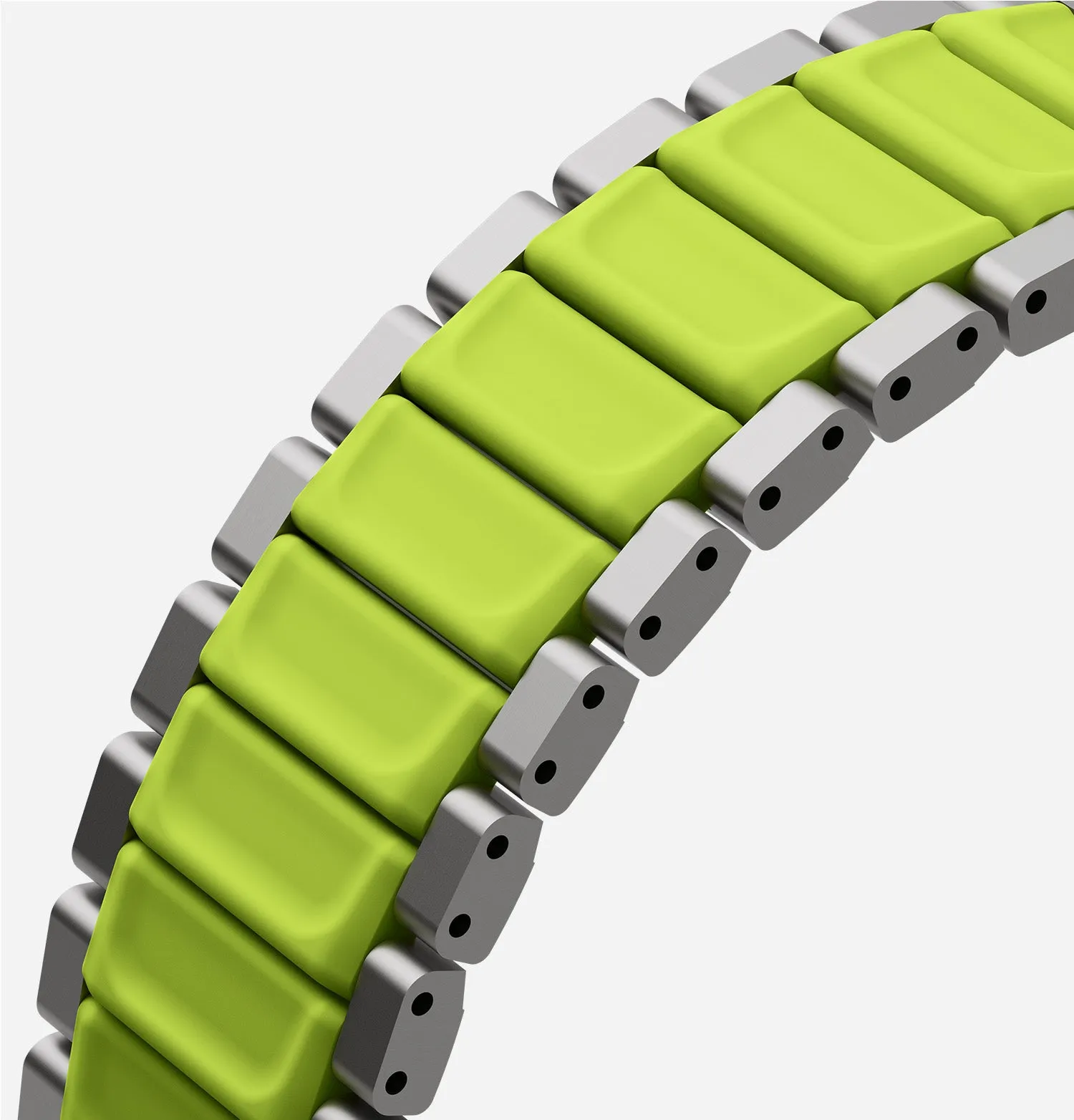 Ремешок UNIQ Strova Flex для Apple Watch 49/46/45/44 мм, черный / оранжевый (Midnightblack Voltorange)photo22