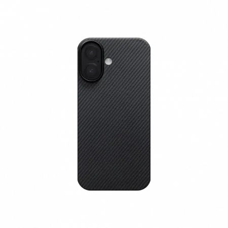 Ультра тонкий чехол Pitaka для iPhone 17, Черныйphoto1