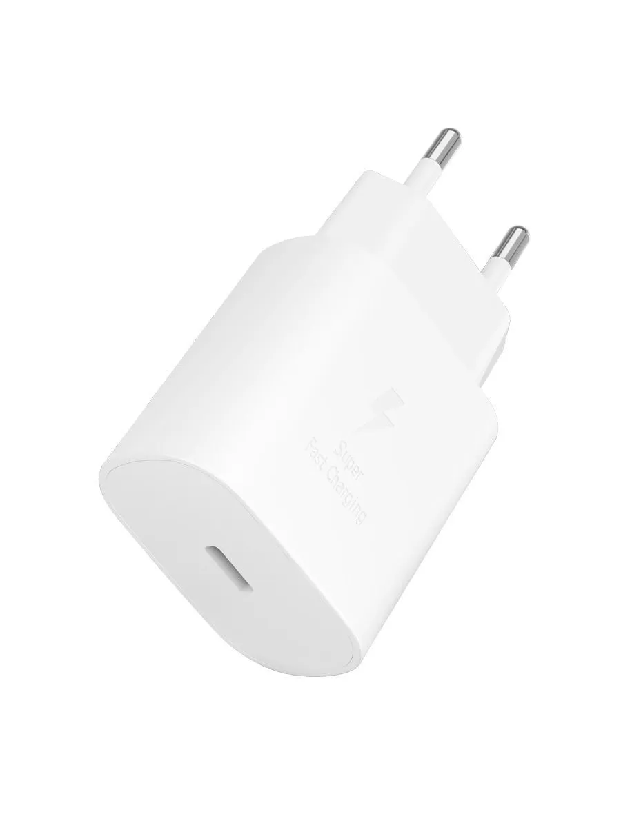 Сетевое зарядное устройство VLP 25Вт USB-C, PD, PPS, белыйphoto0