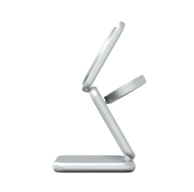 Зарядная станция Magssory Fold 3 в 1 для Samsung Silverphoto3
