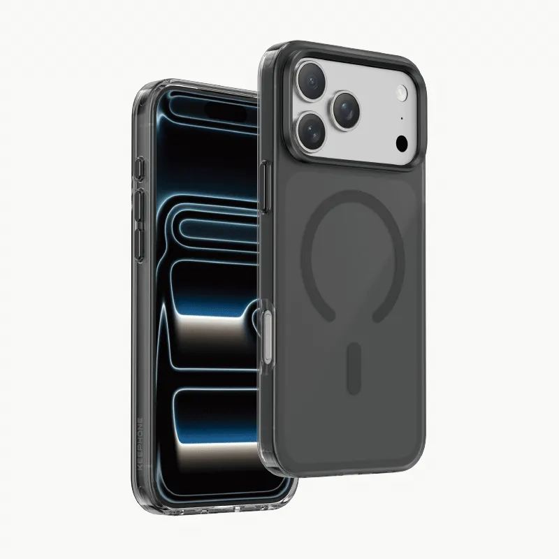 Чехол защитный KEEPHONE DAZZLE PRO для iPhone 17 Pro Max / iPhone 18 Pro Max, серебристыйphoto2