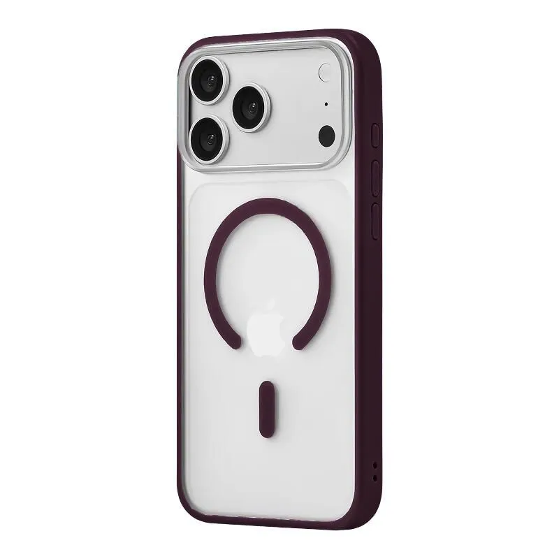 Чехол uBear Cloud Mag Case для iPhone 18 Pro/17 Pro Бургундиphoto0