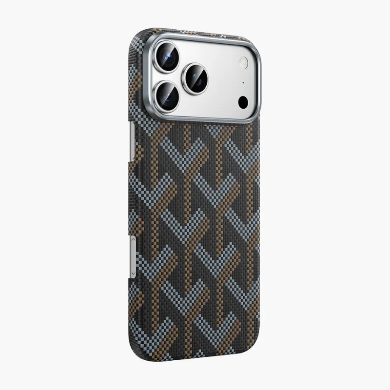 Чехол защитный KEEPHONE KEVLAR PRAGUE для iPhone 17 Pro Max / iPhone 18 Pro Max, зеленыйphoto1