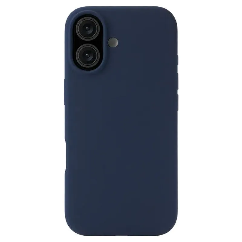 Силиконовый чехол uBear Touch Mag Case для iPhone 17 Темно-синийphoto0