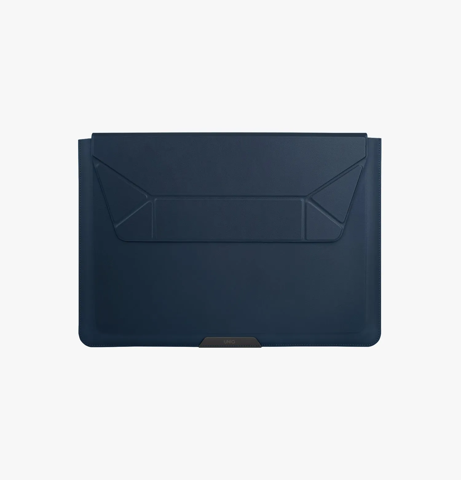 Чехол-конверт UNIQ Oslo Foldable Stand Leather для ноутбуков до 14", желтый (Mustard)photo6
