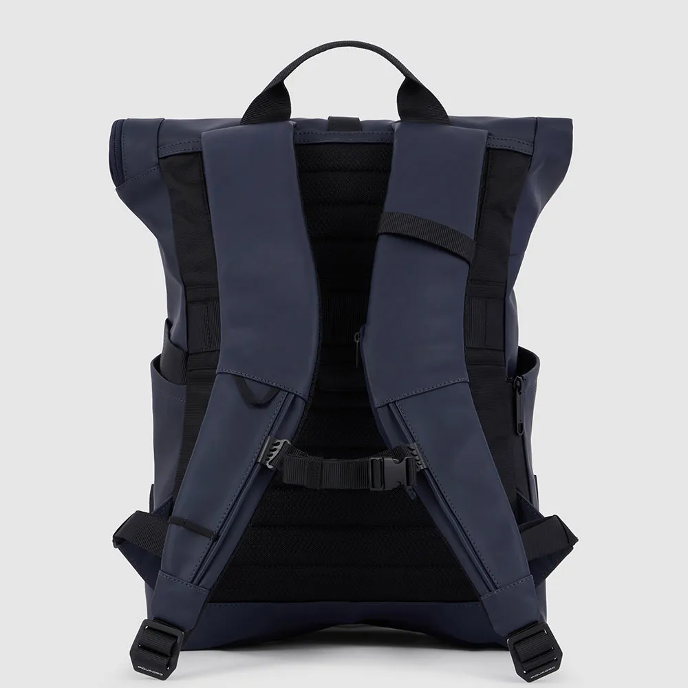 Рюкзак для ноутбука 15,6" ролл-топ, водоотталкивающий Piquadro CA6291C2OW/BLU, синийphoto2
