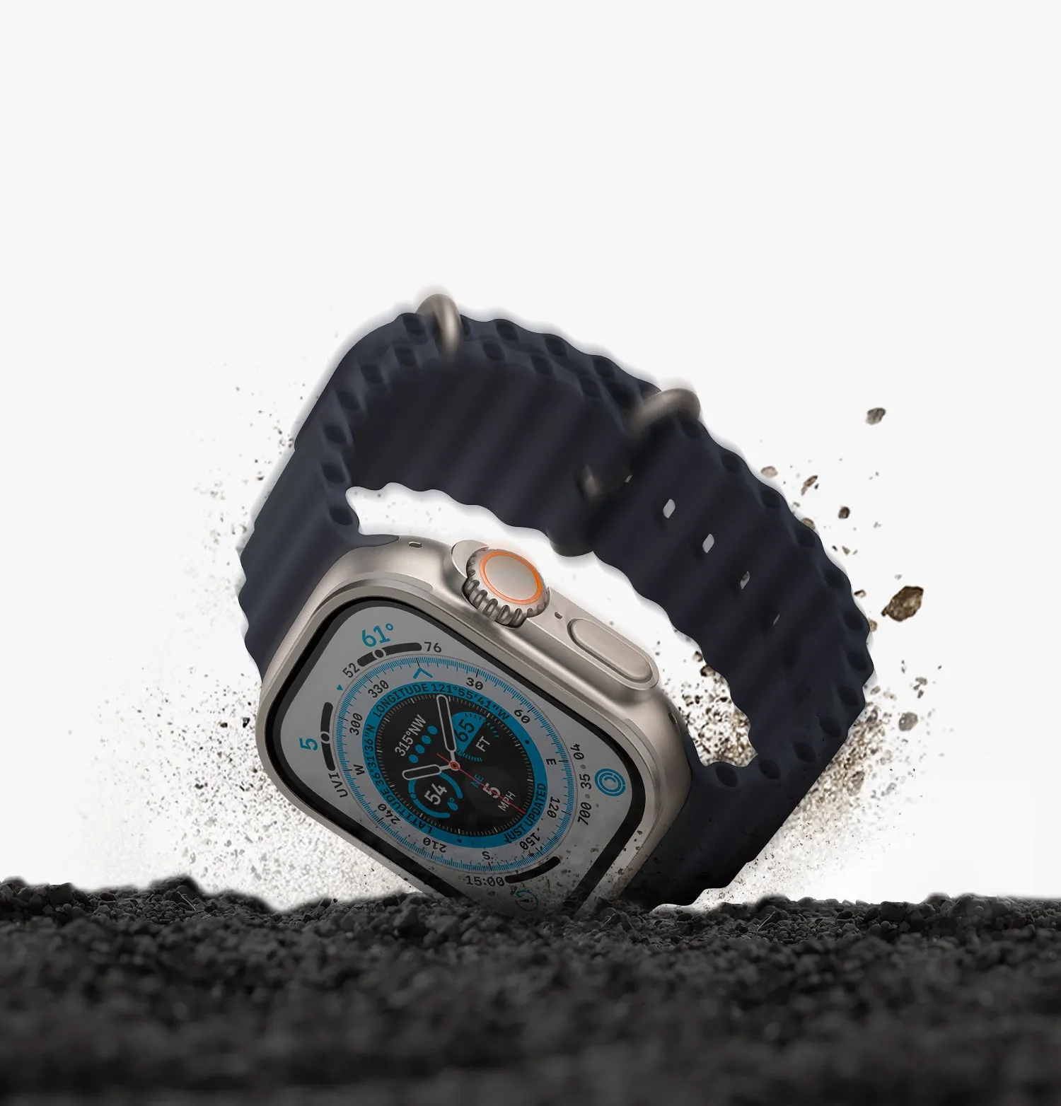 Защитное стекло UNIQ Optix Duo Pro для Apple Watch Ultra / 49 мм, бежевый (Starlight)photo2