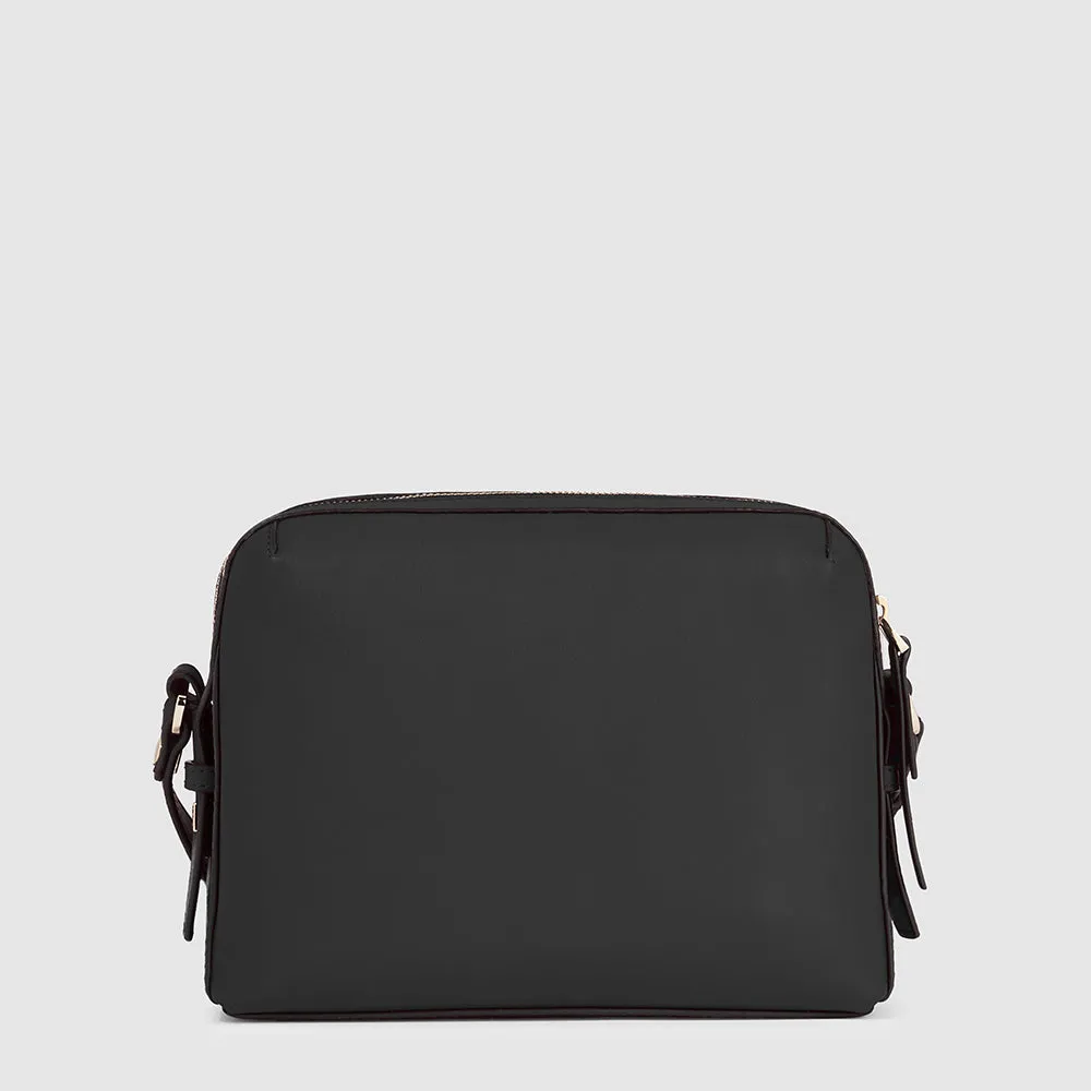 Женская кожаная сумка кросс-боди camera case Piquadro BD4870W92/N, чёрныйphoto2