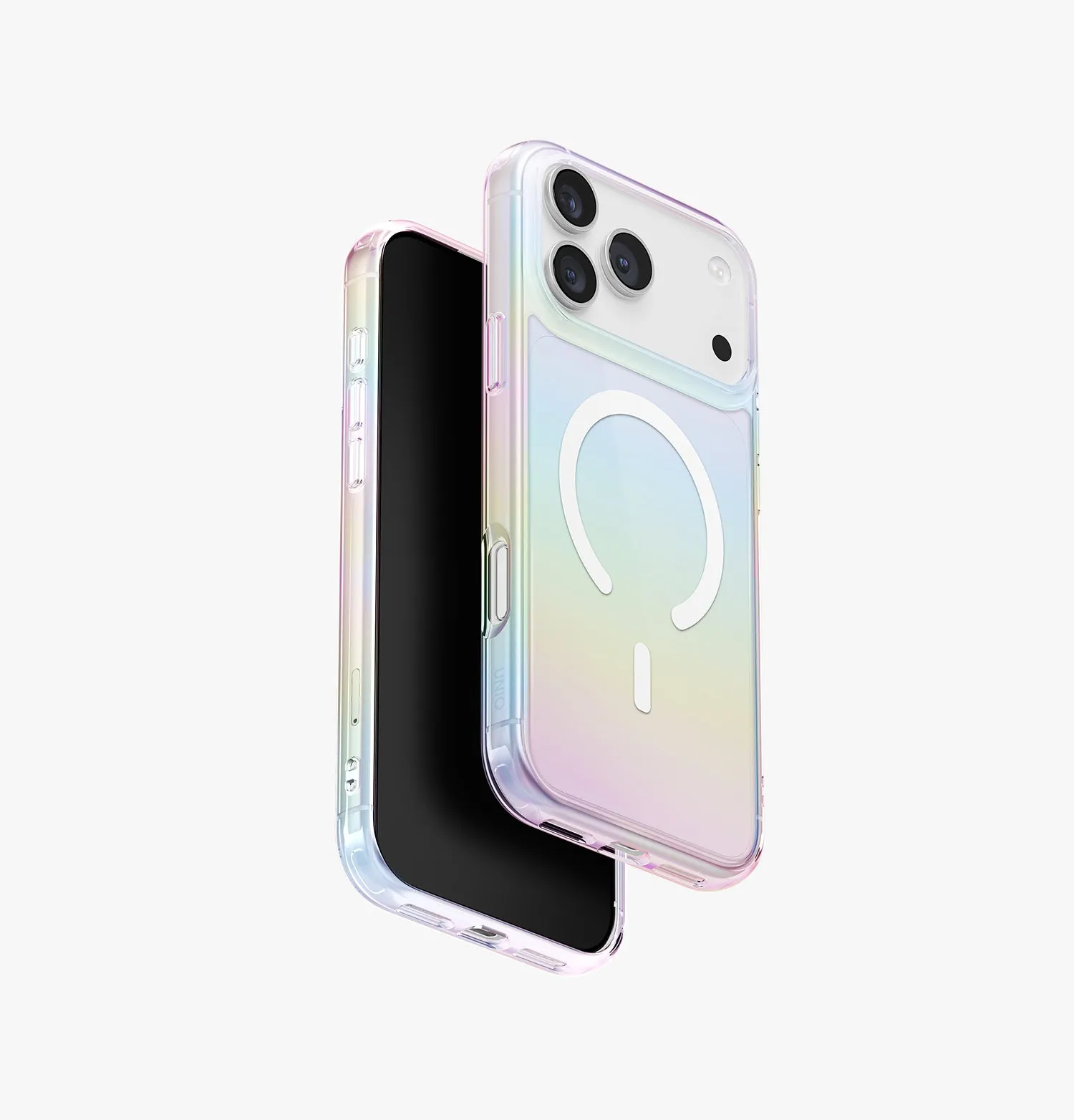 Чехол UNIQ Iridescia для iPhone 17 Pro Max, голографический (Holo Quartz)photo0
