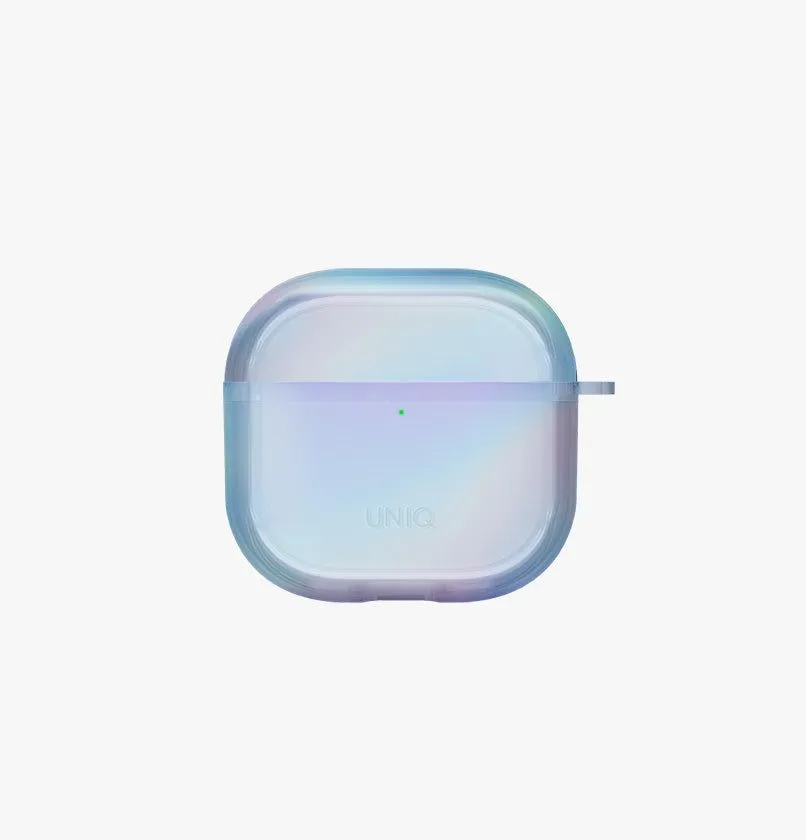 Чехол UNIQ Iridescia для AirPods 4 / AirPods 5, голографический темный (midnight quartz)photo5
