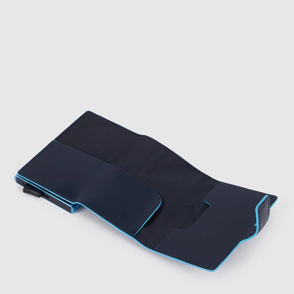 Автоматический кардхолдер с RFID-защитой Piquadro PP5649B2BLR/BLU2, синийphoto2