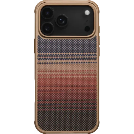 Противоударный чехол Pitaka с амортизирующими накладками для iPhone 17 Pro, Закатphoto1