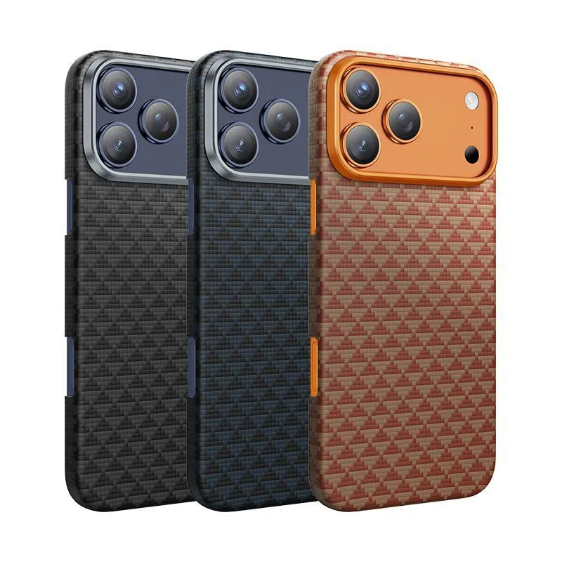 Чехол защитный KEEPHONE KEVLAR PARIS для iPhone 17 Pro / iPhone 18 Pro, темно-синийphoto2