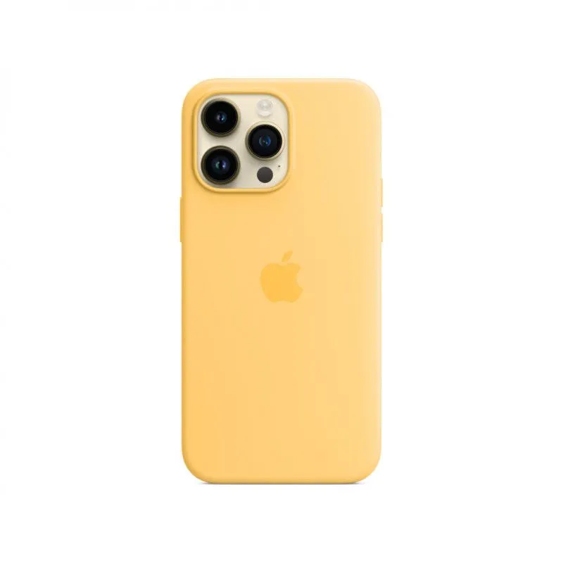 Силиконовый чехол MagSafe для iPhone 14 Pro Max Солнечное сияниеphoto1