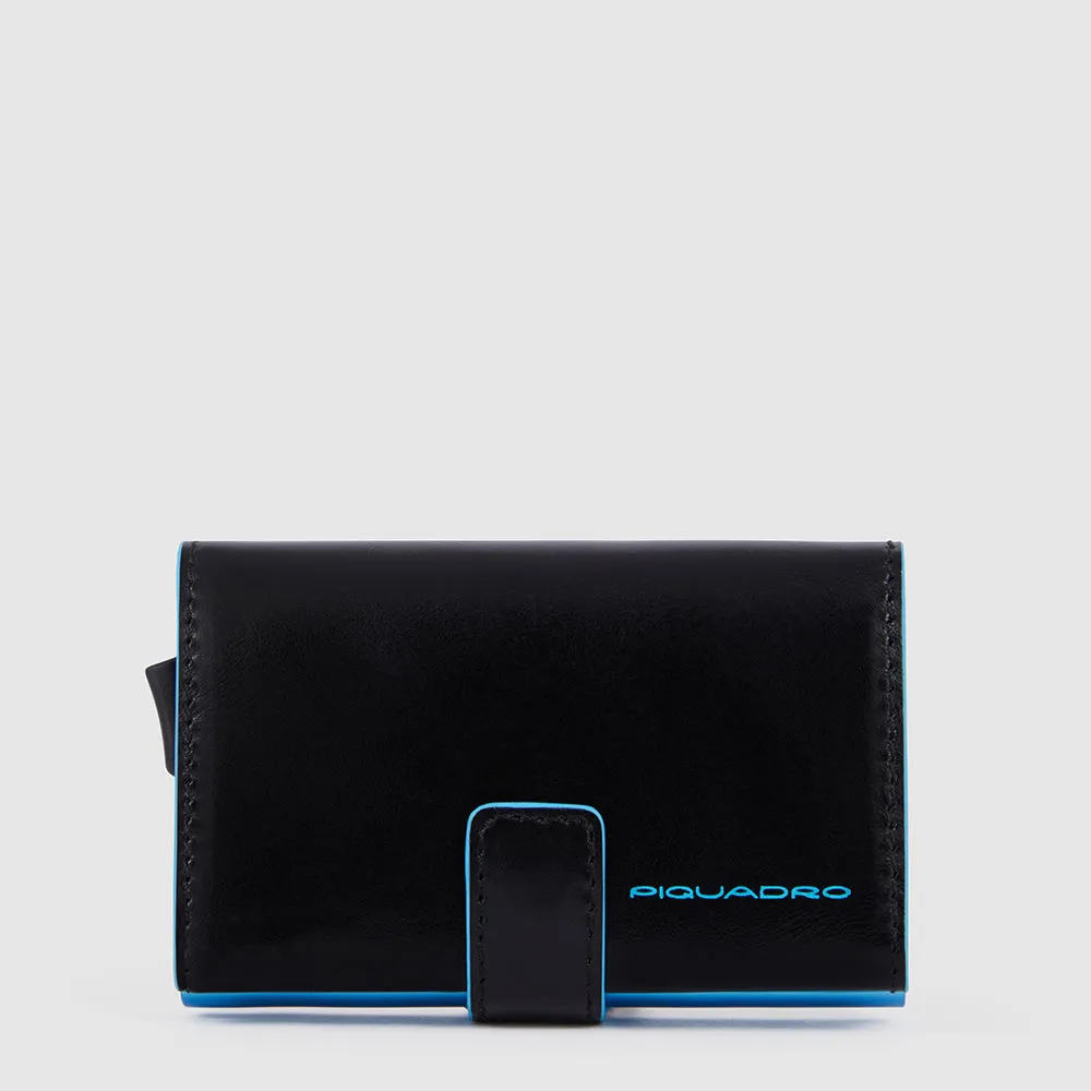 Автоматический кардхолдер с RFID-защитой Piquadro PP5649B2BLR/N, чёрныйphoto1