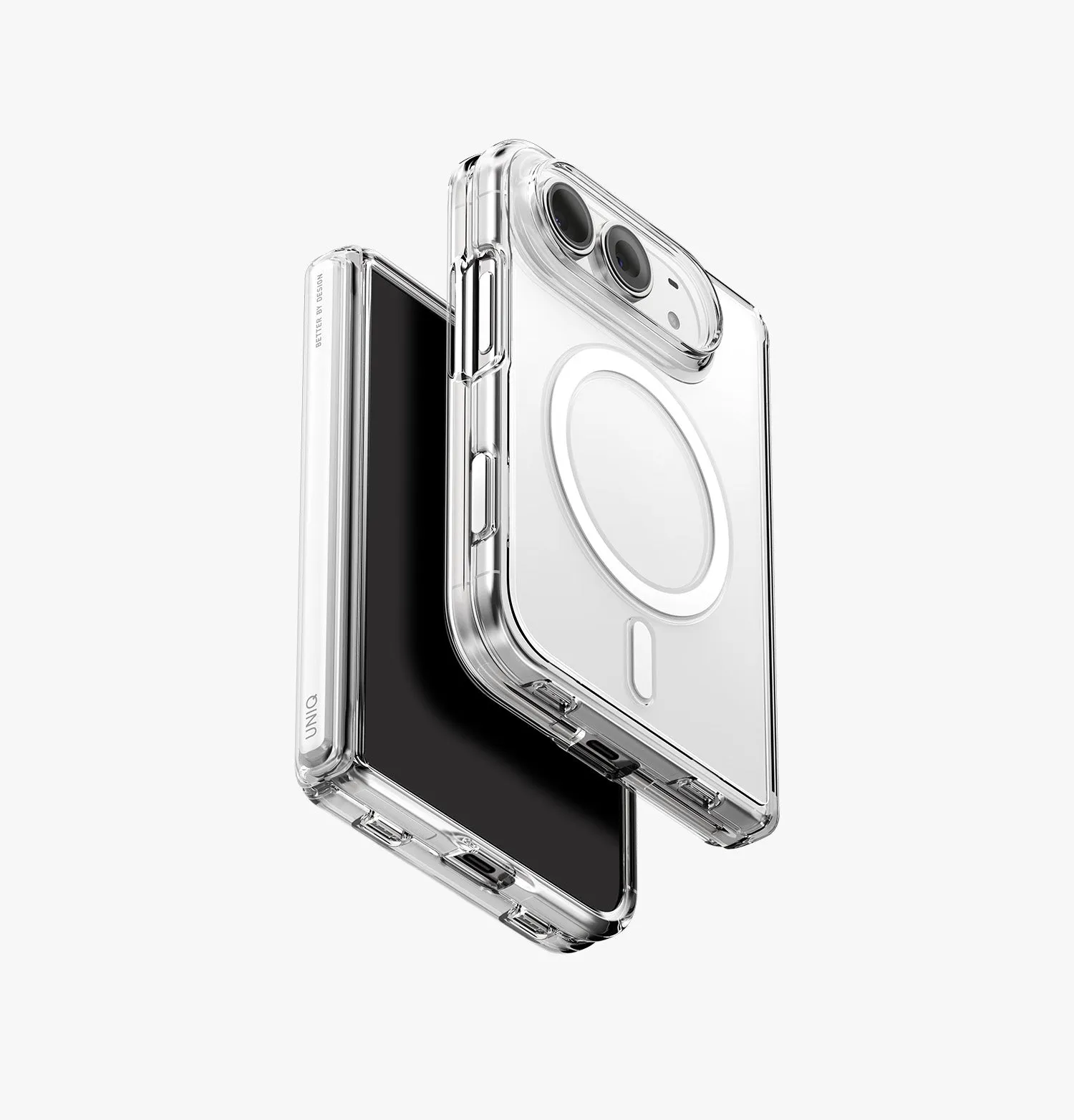 Чехол UNIQ LifePro Xtreme MagClick для iPhone Duo, прозрачный (crystalclear)photo0