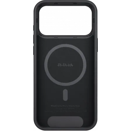Премиум противоударный чехол Pitaka для iPhone 17 Pro, Черныйphoto4
