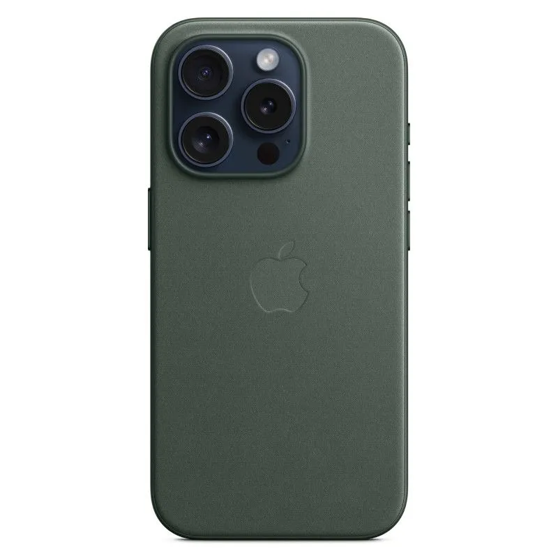 Чехол FineWoven MagSafe для iPhone 15 Pro Зеленыйphoto1
