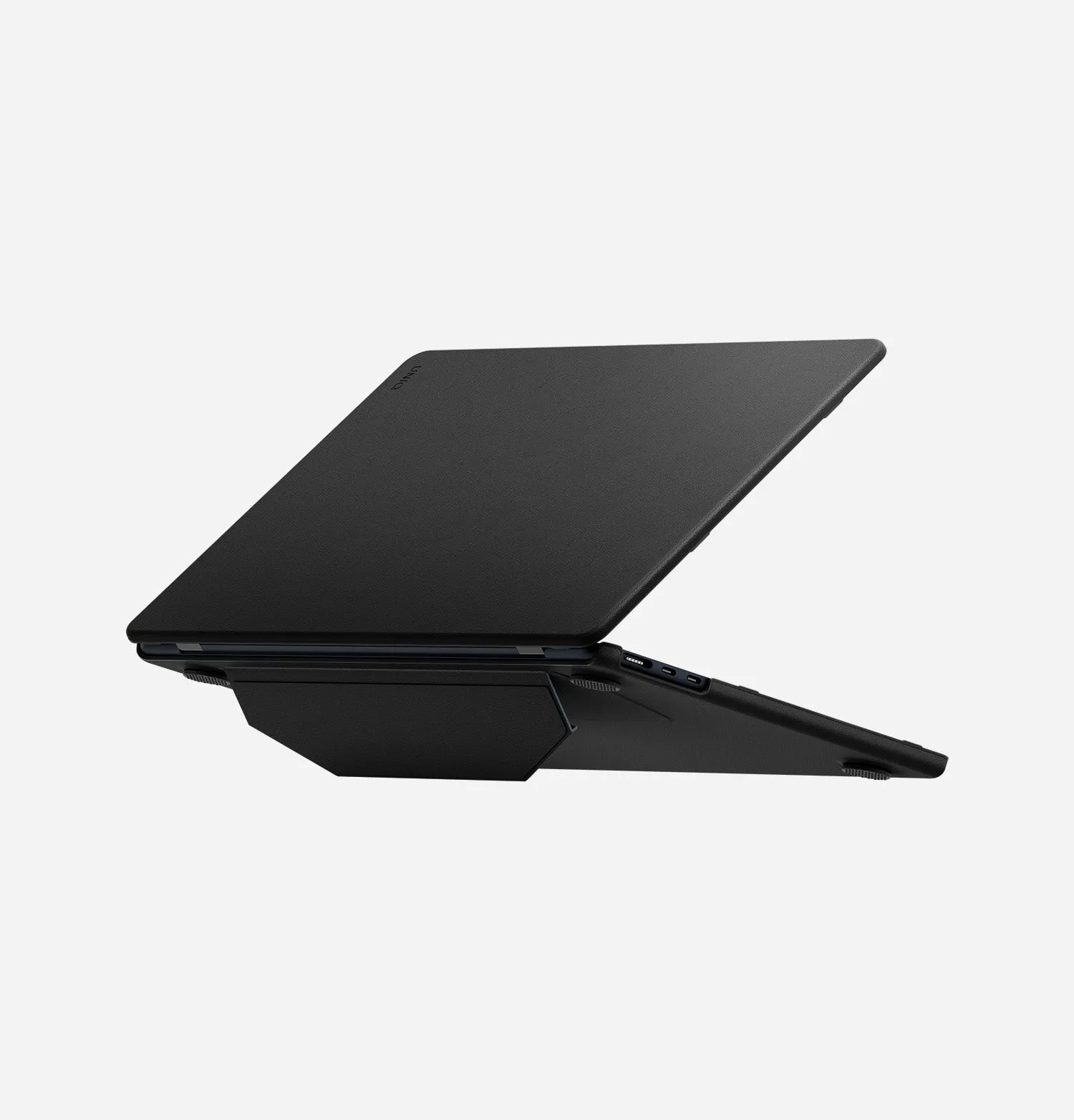 Чехол UNIQ Lyden Versa для MacBook Air 13" (M2-M5), черный (Dallas Black)photo0