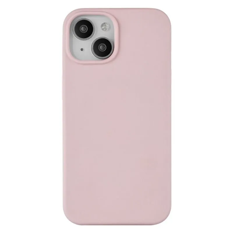 Силиконовый чехол uBear Touch Mag Case для iPhone 15 Plus Розовыйphoto0