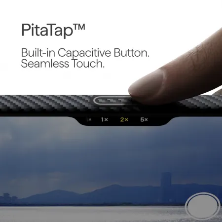 Ультра тонкий чехол Pitaka для iPhone 17, Черныйphoto2