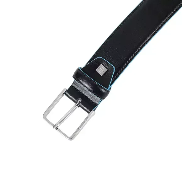 Кожаный ремень Piquadro Blue square CU6321B2/N, черныйphoto2