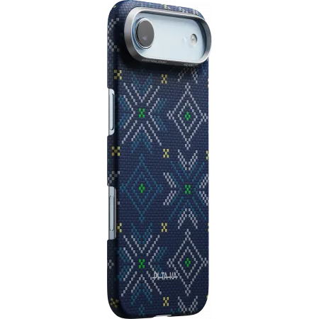 Ультра тонкий чехол Pitaka для iPhone 17 Air, Синийphoto0