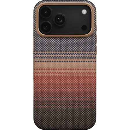 Премиум противоударный чехол Pitaka для iPhone 17 Pro, Закатphoto1