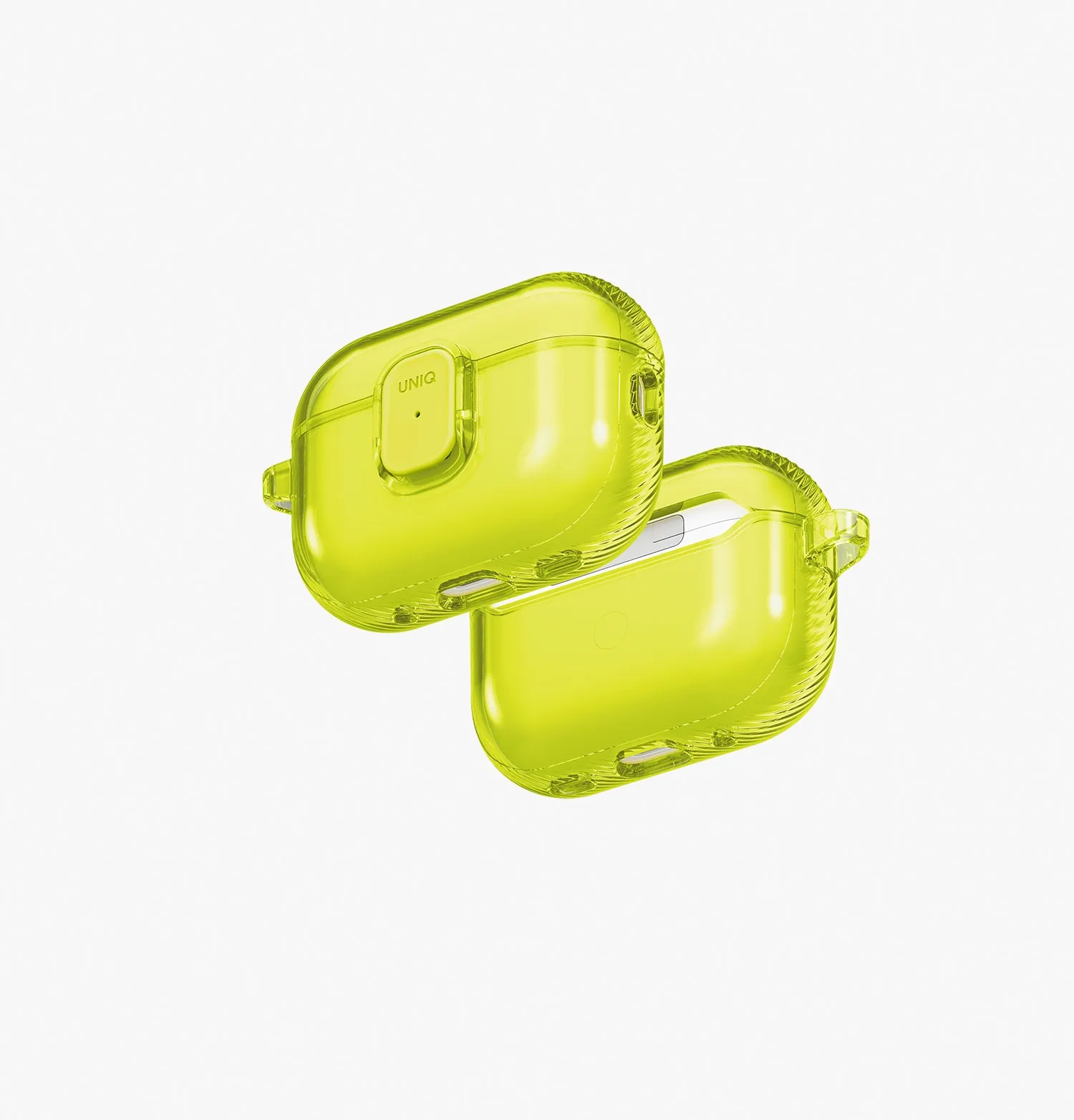 Чехол UNIQ Glase Pro для AirPods Pro (3rd Gen), прозрачный (Crystalclear)photo11
