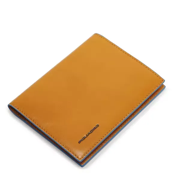 Обложка для паспорта Piquadro Blue Square PP1660B2/G, желтыйphoto2